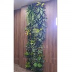 Thi công tường cây giả tại 30 Văn khê cho nội thất Smart